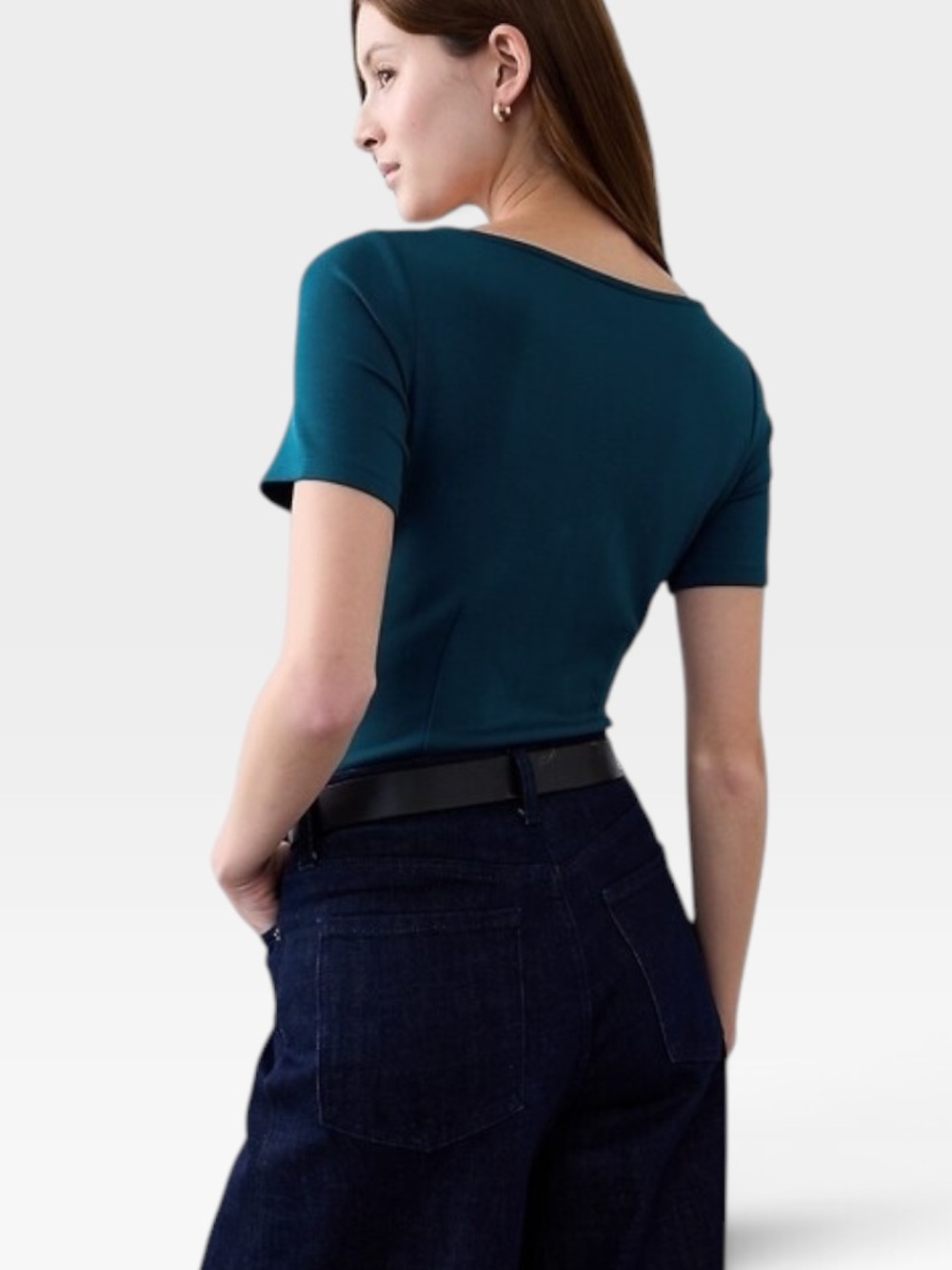 Banana Republic Scuba Seamed Top - Picture 4 of 7